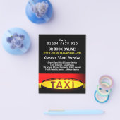 価格表付きドイツのタクシーフラグ チラシ (シングル)