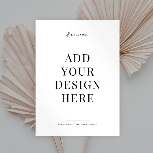 価格表5x7インチフラットカード印刷