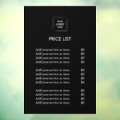 価格表 | カスタムブラック ウィンドウサイン (シート3)