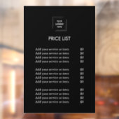 価格表 | カスタムブラック ウィンドウサイン (シート2)