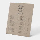 価格表 |クラフト素朴ビジネスロモダンゴ 台座サイン (正面)