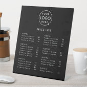 価格表 |ブラックロゴビジネスプロフェッショナル 台座サイン (インサイチュ)