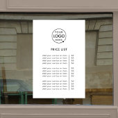 価格表 |ロゴビジネスモダンプロフェッショナル ウィンドウサイン