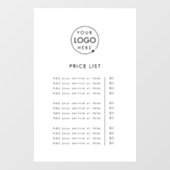 価格表 |ロゴビジネスモダンプロフェッショナル ウィンドウサイン (シート)