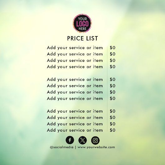 価格表 | ロゴ ビジネス 現代 プロフェッショナル 勝つ ウィンドウサイン (シート3)