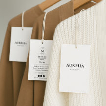 価格、サつるイズ、スタイル、および社会的な服のラベル