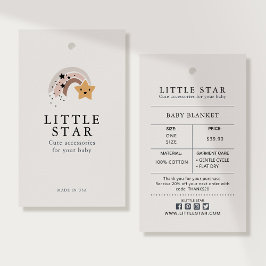 価格、サつるイズ、スタイル、および社会的な服のラベル 名刺