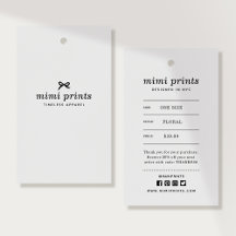 価格、サつるイズ、スタイル、および社会的な服のラベル