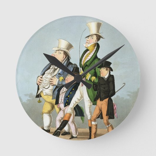 価格-定価、半分の価格、高い値段 ラウンド壁時計 (正面)