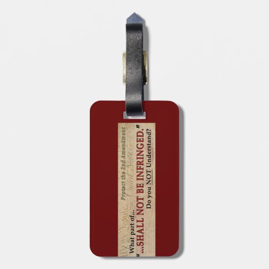 侵されません ラゲッジタグ (裏面縦)