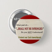 侵されません 缶バッジ (正面&裏面)