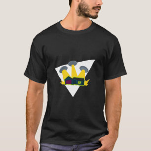 侵入される! 三角形のワイシャツ Tシャツ