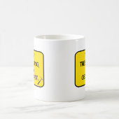 侵入しないI'me私は地質学者です コーヒーマグカップ (中央)