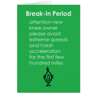 侵入の期間-おもしろいな膝の取り替えの詩