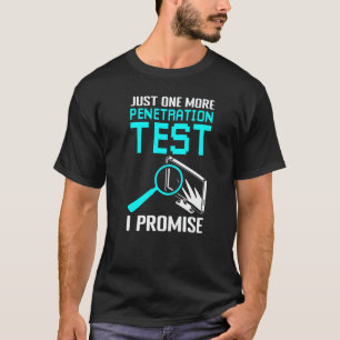 侵入テスト倫理的ハッキングとサイバーセキュリティ Tシャツ