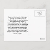 侵入凍ってい者 ポストカード (裏面)