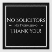 侵入禁止の標識 – 家の窓が貼り付いている ウィンドウサイン (シート)