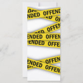 侵入禁止テープをくぐるな (裏面)