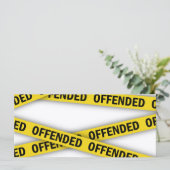 侵入禁止テープをくぐるな (スタンド正面)