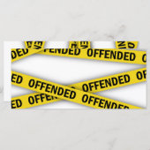 侵入禁止テープをくぐるな (正面/裏面)