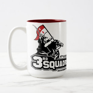 侵入者のコーヒー・マグ ツートーンマグカップ