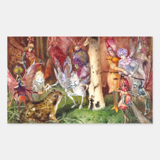 侵入者ジョン・アンスター・フィッツジェラルド 長方形シール (正面)