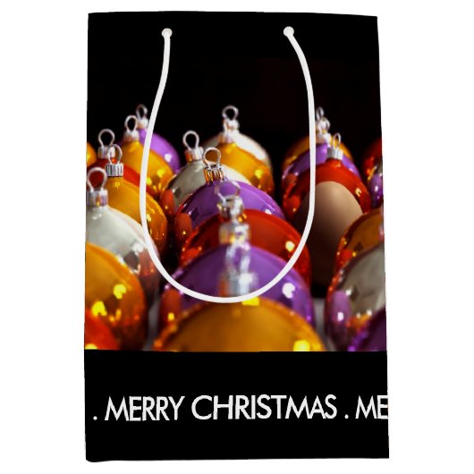 侵入者メリークリスマスまたはイースターM抱き枕 ミディアムペーパーバッグ (正面)