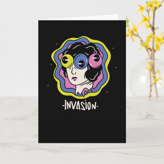 侵入 カード (黄色い花)