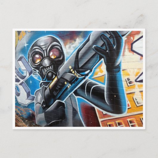 侵入 ポストカード (正面)