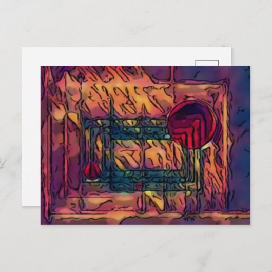 侵入 ポストカード (正面/裏面)