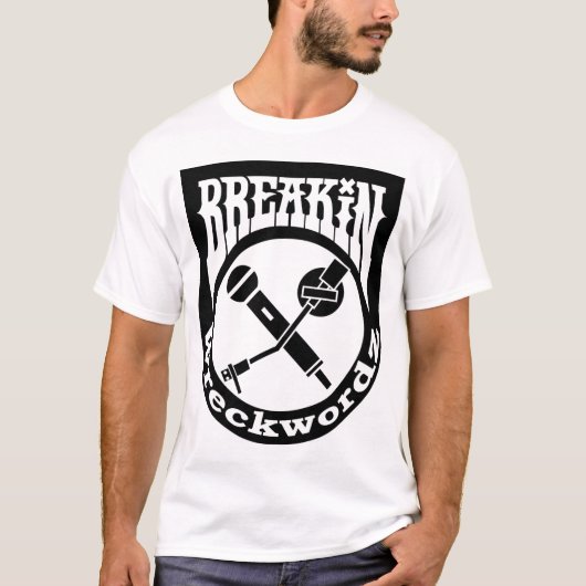 侵入WreckwordzのクラシックのTシャツ Tシャツ (正面)