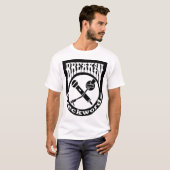 侵入WreckwordzのクラシックのTシャツ Tシャツ (正面フル)