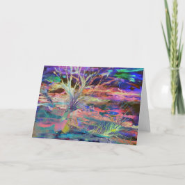 侵害 – グリーティングカード，オリジナルのアートワーク サンキューカード