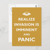 侵攻は目前 ポストカード (正面/裏面)