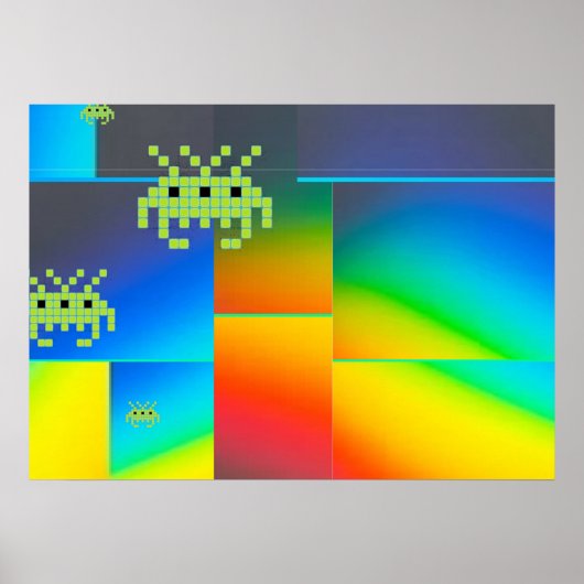 侵略された宇宙の王 ポスター (正面)