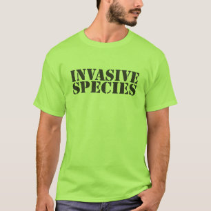 侵略的な種 Tシャツ