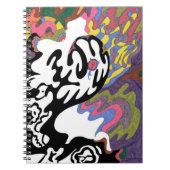 「侵略」抽象芸術芸術 ノートブック (正面)
