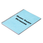 便利でダンディなノート ノートブック (左側)