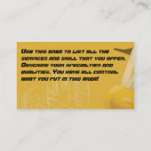 便利な人の名刺 名刺 (裏面)