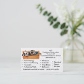 便利な人の建築 名刺 (スタンド正面)