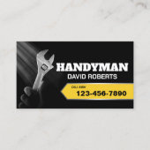 便利便修理の保守と配管サービス 名刺 (正面)