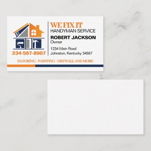 便利便所 名刺 (正面/裏面)