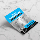 便利便水管および修理サービスブルー チラシ