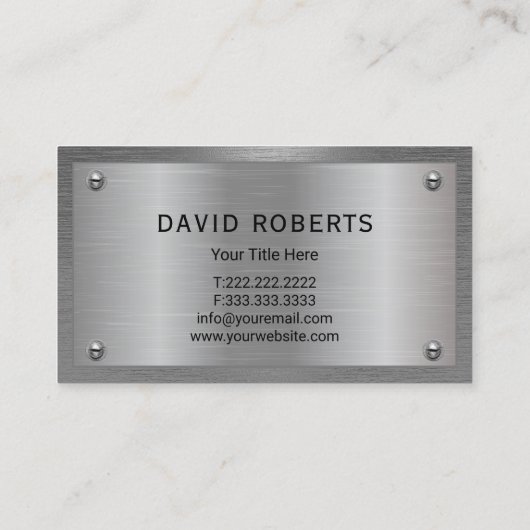 便利修理サービス金クール属 名刺 (裏面)