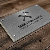 便利修理サービス金フェイク属 名刺