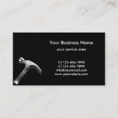 便利修理プロフェッショナル名刺 名刺 (裏面)