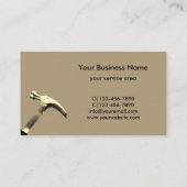 便利修理プロフェッショナル金ゴールドハンマー 名刺 (裏面)