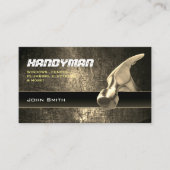 便利修理プロフェッショナル金ゴールドハンマー 名刺 (正面)