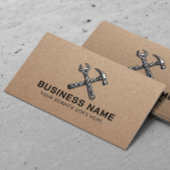 便利修理保守サービス素朴クラフト 名刺