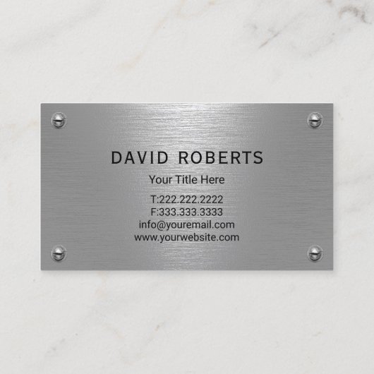 便利修理保守サービスBlue Metal 名刺 (裏面)